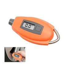 디지털 타이어 압력 게이지 자동차 오토바이 0-150PSI 배터리 남자 여자 CE Rosh 오렌지 색상
