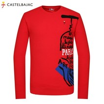 까스텔바작 남성 아트웍 레터링 니트_BG0WSW204