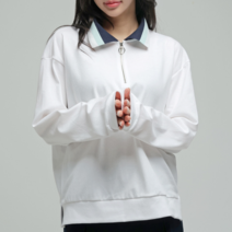 제이투제이 편안한 골프웨어 친환경 리싸이클 카라 맨투맨 골프연습복 국내생산