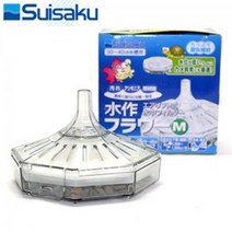 수이사쿠 단지여과기 플라워 M, 1개