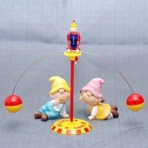 무게 중심 수평 잡는 곡예사 삐에로