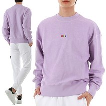 MSGM [명품]MSGM 3240MM108 70 스몰 레인보우 로고 맨투맨 3240MM10822729970