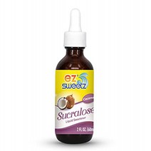 EZ-Sweetz Flavored Sucralose Drops | Coconut Flavor | 2.0 oz Bottle (800 Servings), 1