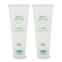 [MantaX] 1+1 HAPPYBATH MICRO MICELLAR 솝베리 클렌징폼 150g