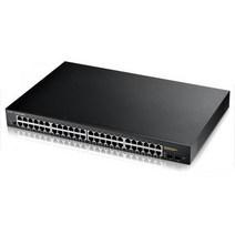 [ZyXEL] 자이젤 GS1900-48HP [스마트스위칭허브/48포트/1000Mbps+1G 2Port SFP/PoE+], 상세페이지 참조