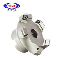 SENO 밀링 커터 공구 TRS 5R50-22-4T RPMT/RDMT 카바이드 인서트 용 블 페이스 헤드, 07 KM12-80-25.4-5T