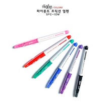 미싱부속나라 일제열펜-파이롯트 프릭션펜 열펜 6가지 색상, 빨강(R)