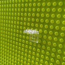 레고 아크릴 장식장 보관함 피규어 스탠드베이스 플레이트 Minifig 벽 MOC 쇼 케이스 브래킷 빌딩 블록 그, 17 12 pcs transparent