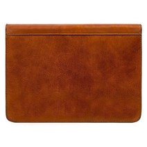 가죽 포트폴리오 문서 폴더 수공예 케이스 초록 Time Resistance, Amber