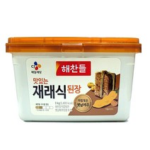 CJ 해찬들 담백한 재래식된장3kg, 1개, 3kg