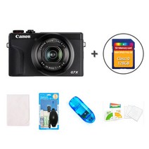정품 캐논 파워샷 G7X Mark3 128G 패키지, 실버, 정품캐논G7XMark3 128G고급플러스
