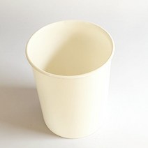 파스텔앤화이트 오픈휴지통, 1개, 아이보리