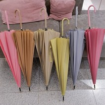 디디에나 큰우산 튼튼한 대형 파스텔 자동 장우산