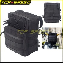 배달 가방 탑 박스 오토바이 클럽 스타일 전면 휴대용 핸들 바 가방 할리 Softail Dyna Sportster T-바 가, 한개옵션0