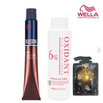 웰라 콜레스톤 퍼펙트 딥 24컬러 80g / 산화제+앰플증정, 6/07 베이지 브라운, 1개