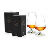 The Tuath 아일랜드의 공식 아이리쉬 위스키 시음 잔 음료 경험을 향상시키는 잔 2개 세트, 2