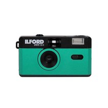 일포드 다회용 필름 카메라 실버&블루 ILFORD SPRITE 35-II Camera, Black Teal