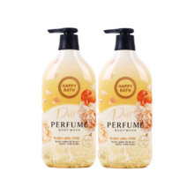 트윈스몰 [바디워시] 향수보다 오래가는 해피바스 작약향500g 로맨틱 퍼퓸 바디클렌저, 2개