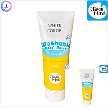 워셔블페인트 흰색 220ml 단품 바디페인팅 욕실물감놀이 아기물감놀이 잘지워지는물감 욕실물감놀이 욕실물감 아