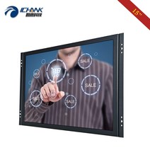 커브드 보조 노트북 듀얼 모니터 ZK150TC-59R/15 quot인치 1024x768 43 VGA USB HDMI 금속 쉘 임베디드 및 오픈 프레임 벽 마운트 터치 LCD 화면