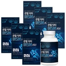 삼성FNB 관절닥터 엠에스엠 msm100 무릎 손목 관절연골 건강엔 MSM식이유황, 510mg 90정 x 6병 (6개월)