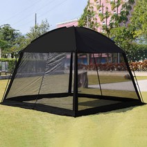 메이리앤 블랙코팅 타프스크린 타프쉘 메쉬텐트, 메쉬텐트 본품 블랙