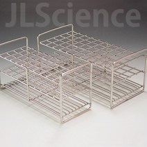 [JLS] 다양한 사이즈의 국산 스텐 시험관대, 6. 15mm - 100홀