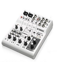 야마하 YAMAHA AG06 6체널디지털믹서 모니터헤드폰 패키지 정품 USB 오디오 인터페이스