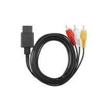 1.6M Ns 64 오디오 TV 코드 케이블 슈퍼 닌텐도 게임 큐브용 RCA SNES 액세서리, 한개옵션0
