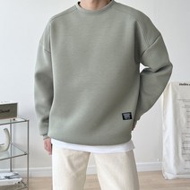 데일리 네오프렌 흰색맨투맨 파란색맨투맨 남색맨투맨