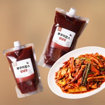 맛집비법 볶음요리 캠핑요리 만능 양념소스 간편한 튜브형 약간 매운맛 아주매운맛 400gX2 750gX1, 750g 1개, 1개