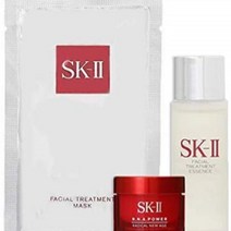 에스케이투 SK-II 트라이얼세트EX 테스트 세트 (트리트먼트 에센스 30ml RNA뉴 에이지 크림 15g 훼이셜 트리트먼트 마스크 1장), 1개