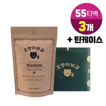 구수한 맥도라지차 국산 패밀리 차종류 선물 맑은 볶은 작두콩차 도라지차 맥문동차 뿌리 거래처 부드러운 100% 국내산 선물 세트 거래처 탕비실 관공서 작두공 도라쥐 직장 좋은 티백, 55티백 x 3개 (틴케이스 포함)