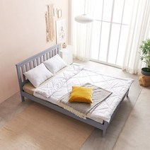 [커프] [KUF] 피커 원목 침대 메모리폼 롤팩 매트리스 25cm Q, 색상:화이트