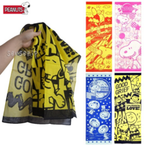 면 손수건 스누피 캐릭터 롱타입 핸드타올 4개 세트