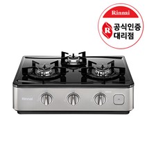 린나이 RT-6502I 3구 가스렌지 공식대리점, RT-6502I/LPG