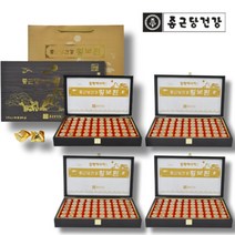 종근당건강 황보환 60환 4개 (4개월분) 활력 에너지 녹용 산수유 인삼 감초 함유, 세트