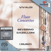 [CD] I Musici / Severino Gazzelloni 비발디: 플루트 협주곡 - 가체로니 이무지치 (SACD)