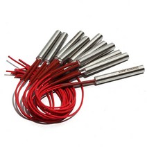 카트리지 히터 10pcs 12mm 튜브 카트리지 저항기 금형 용접 가열 용 38/40/42/45/48mm AC220V/110V/380V 11, 03 380V_05 140W 12x48mm