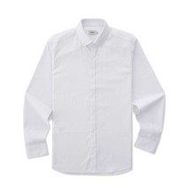 에스티코 화이트 슬림핏 버튼다운 카라 에센셜 셔츠 SDSTZ14SSW