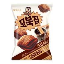 오리온 꼬북칩 초코츄러스 맛, 65g, 20개