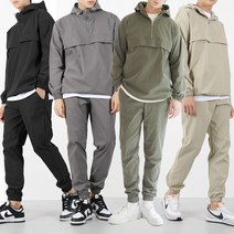 벤티브 남성 후드집업우븐아노락 조거우븐팬츠 빅사이즈 트레이닝 복