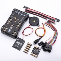 Pixhawk-PX4 Autopilot PIX 2.4.8 32 비트 비행 컨트롤러 안전 스위치 및 버저 포함 4G SD I2C 분배기 확, 02 Style B