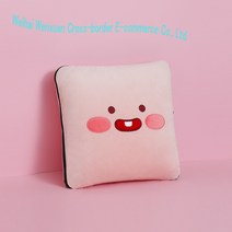 ZLHY 카카오프렌즈 자동차 쿠션 이불 차내 접이식 잠자기 큐티 인플루언서 겸용 담요 쿠션