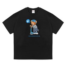 애니멀 캐릭터 동물 순면 반팔티
