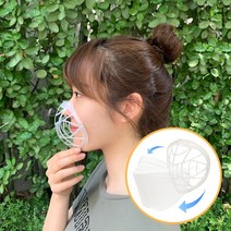 FPF 숨쉬기편한 이너 마스크가드(3개입)+고정핀(6개) 국내산 마스크뽕, L