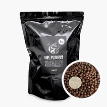 비지떡 비단잉어밥 1kg 3500ml (대용량) - 대형금붕어 사료