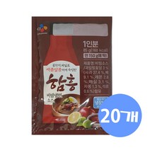 (냉장)cj제일제당 함흥비빔냉면소스 85g x20개 냉면소스, 1세트
