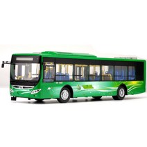 1:42 고속버스모형 다이캐스트 공항 버스 미니어쳐 전시 하이브리드, N12 블랙 킹콩- 모델