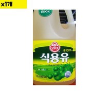 콩식용유 오뚜기 1.8L x1개, 1, 단품